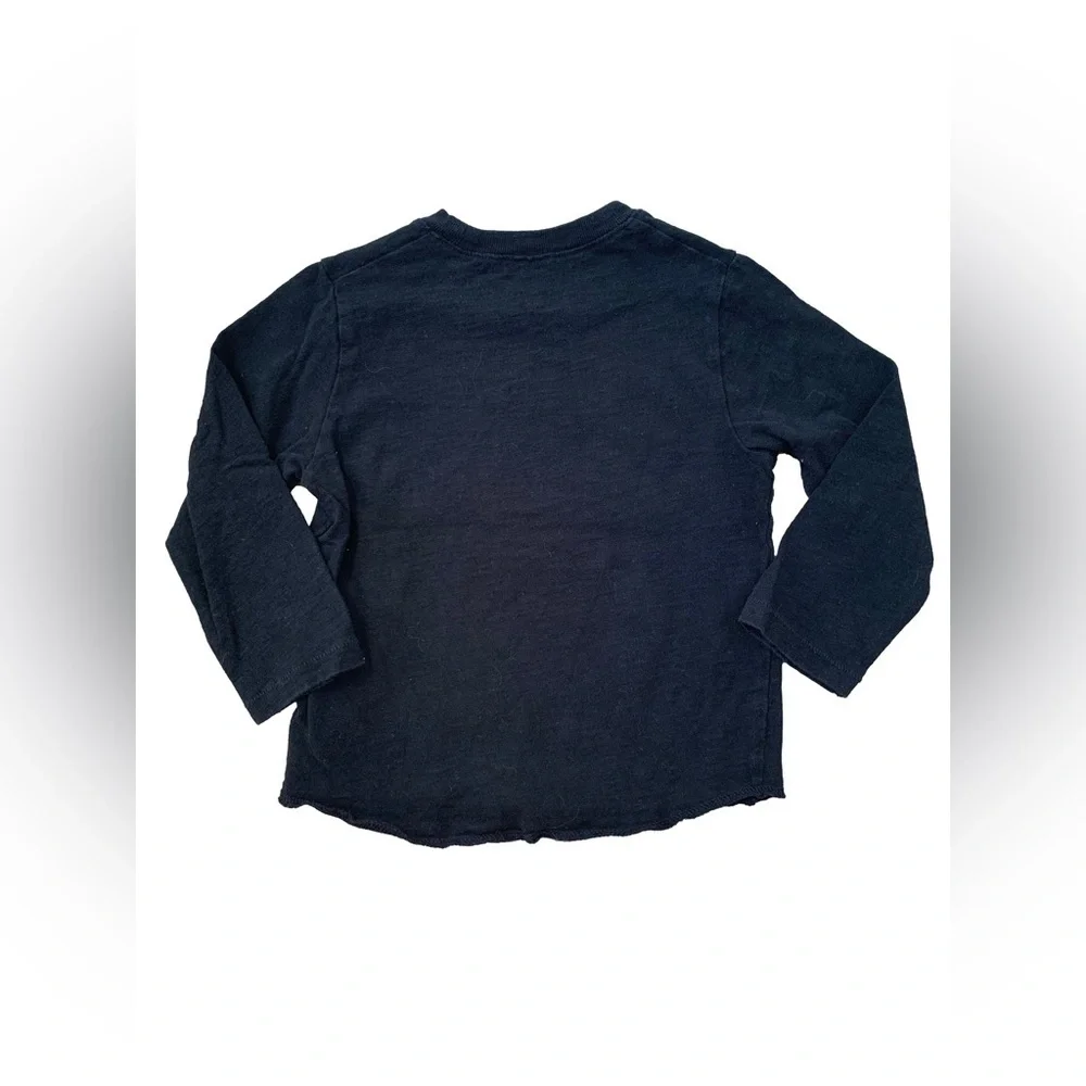 Gap Size 4 Years 3D Felt Halloween Bat Sunset Long Sleeve Shirt